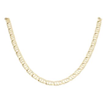 9ct Yellow Gold Fancy Chain 18"
