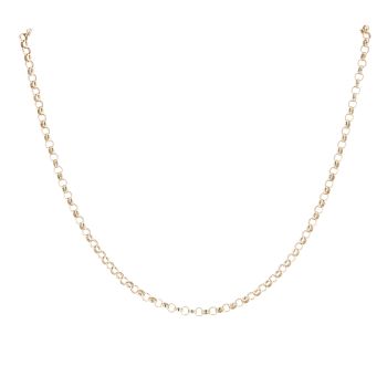 9ct Yellow Gold Belcher Chain 18"