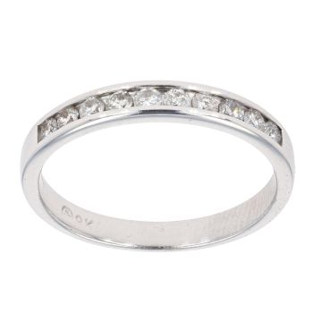 9ct White Gold 0.33ct Diamond Eternity Ring