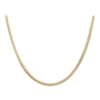 9ct Yellow Gold Foxtail Chain 20"