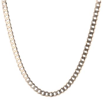 9ct Yellow Gold Curb Chain 24"