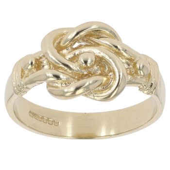 9ct Yellow Gold Knot Ring