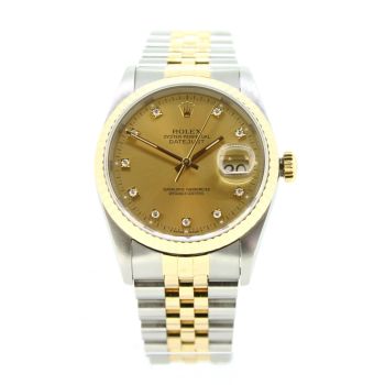 Pre Owned Watch Rolex Datejust Ref 16233