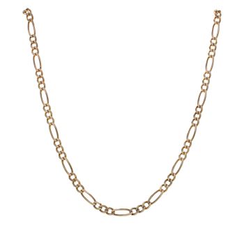 9ct Yellow Gold Figaro 16" Chain