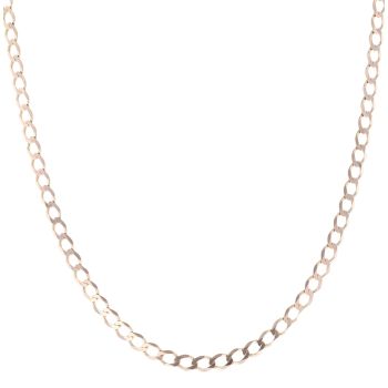 9ct Yellow Gold Curb Chain 20"