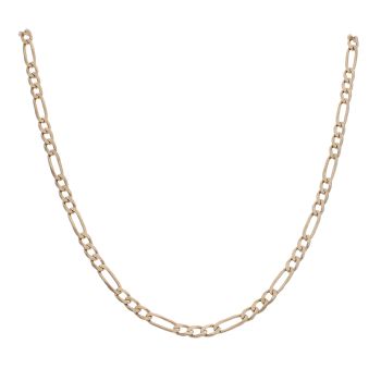 9ct Yellow Gold Figaro Chain 20"