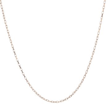 9ct Yellow Gold Belcher Chain 18"