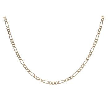9ct Yellow Gold Figaro Chain 20"