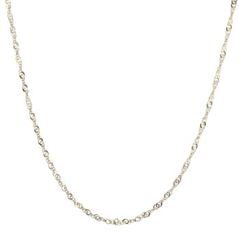 9ct Yellow Gold Twist Chain 18"