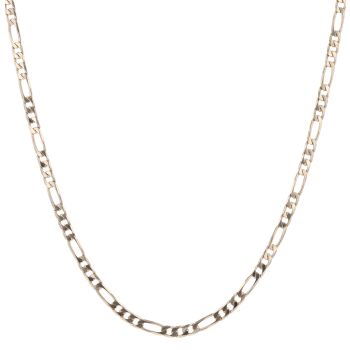 9ct Yellow Gold Figaro Chain 20"