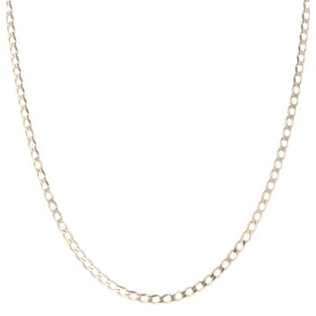 9ct Yellow Gold Curb Chain 24"