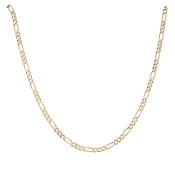 9ct Yellow Gold Figaro Chain 16"