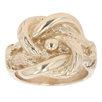 9ct Yellow Gold Knot Ring