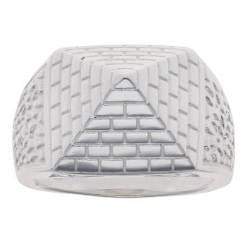 Sterling Silver Pyramid Ring