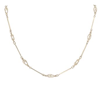 9ct Yellow Gold Fancy Chain 18"