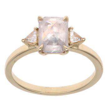 18ct Yellow Gold Diamond Solitaire Ring