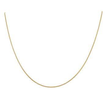 22ct Yellow Gold Spiga Chain 16"