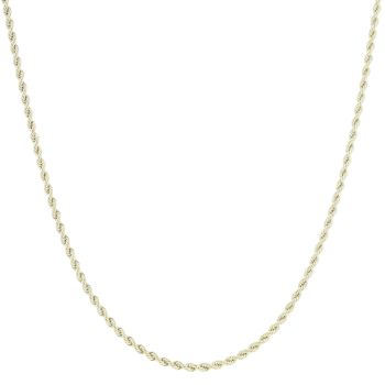 9ct Yellow Gold Rope Chain 18"