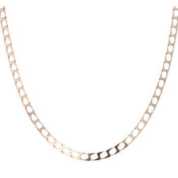 9ct Yellow Gold Curb Chain 20"
