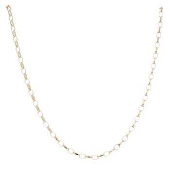9ct Yellow Gold Belcher Chain 18"