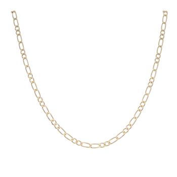 9ct Yellow Gold Figaro Chain 24"