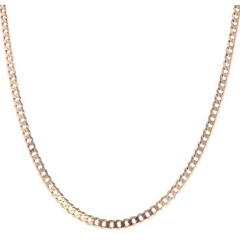 9ct Yellow Gold Curb Chain 20"