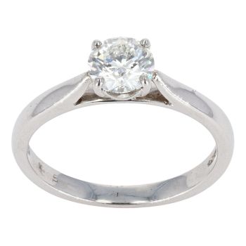 Platinum 0.75ct Diamond Solitaire Ring