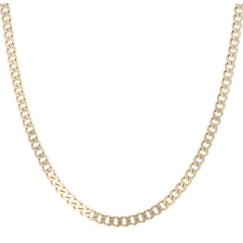 9ct Yellow Gold Curb Chain 20"