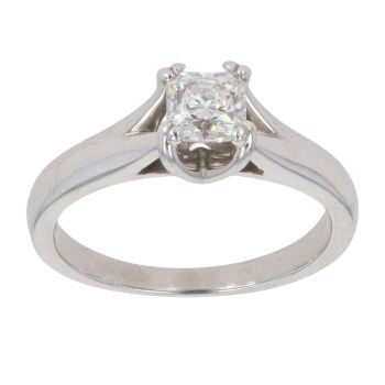Platinum 0.50ct Diamond Solitaire Ring