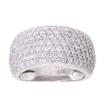 9ct White Gold 1.50ct Fancy Diamond Ring