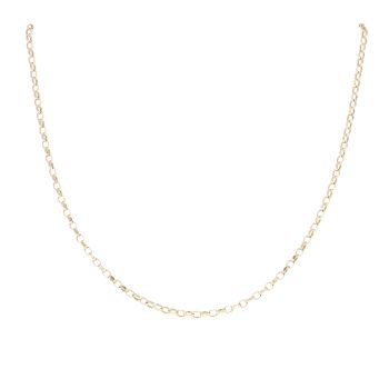 9ct Yellow Gold Belcher Chain 18"