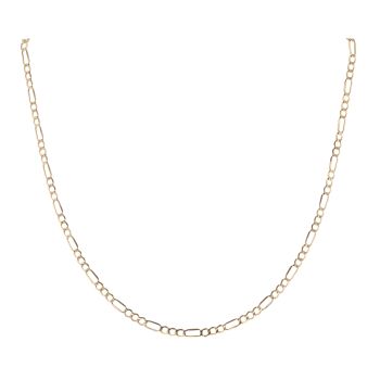9ct Yellow Gold Figaro Chain 20"