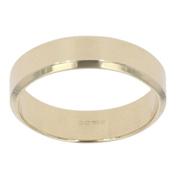 9ct Yellow Gold 4.9mm Wedding Band