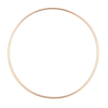9ct Yellow Gold Plain Bangle
