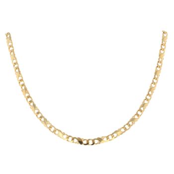 9ct Yellow Gold Fancy Chain 18"