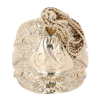 9ct Yellow Gold Saddle Ring