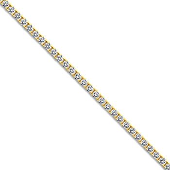 18ct Yellow Gold 3.00ct Diamond Bracelet