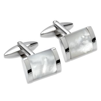 Mother of Pearl Stainless Steel Cufflink