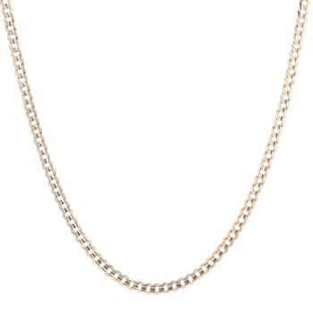 9ct Yellow Gold Curb Chain 18"