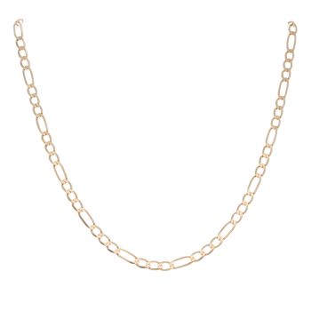 9ct Yellow Gold Figaro Chain 16"
