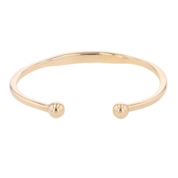 9ct Yellow Gold Torque ID Bangle