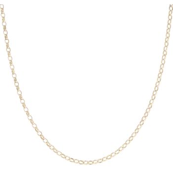 9ct Yellow Gold Belcher Chain 18"