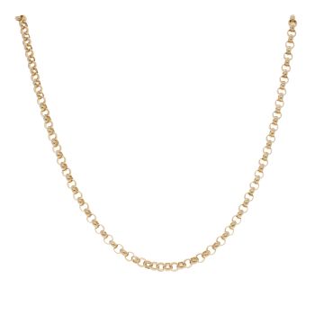 9ct Yellow Gold Belcher Chain 20"
