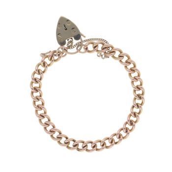 9ct Yellow Gold Charm Bracelet 6.5"