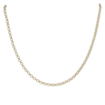 9ct Yellow Gold Belcher Chain 20"