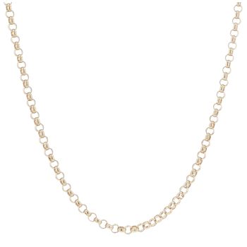 9ct Yellow Gold Belcher Chain 16"