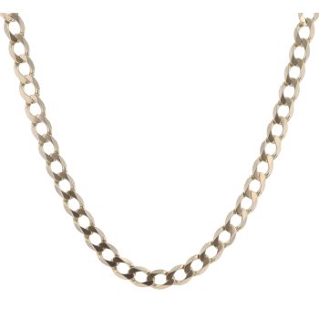 9ct Yellow Gold Curb Chain 24"