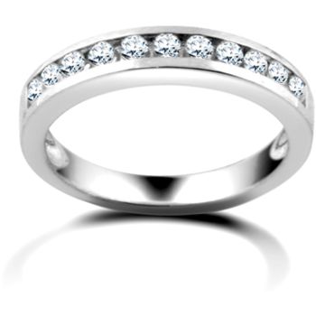 18ct White Gold 0.50ct Eternity Ring