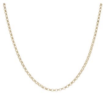9ct Yellow Gold Belcher Chain 20"