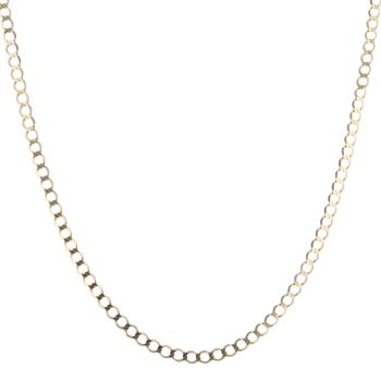 9ct Yellow Gold Curb Chain 24"